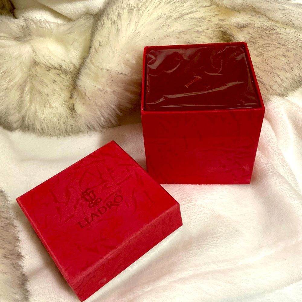 Lladro square scented candle
